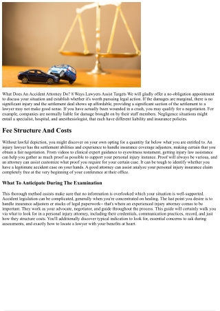 The Duty Of A Personal Injury Attorney In Safeguarding Maximum Compensation