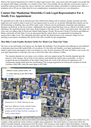 How Much Are Most Motorbike Accident Settlements? What To Understand