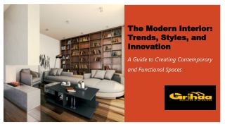 Modern Interior design