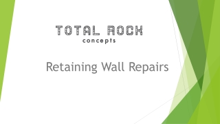 Professional Retaining Wall Repairs for Long-Lasting Strength