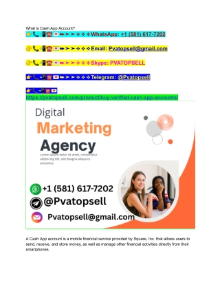 The Ultimate Guide to Buy Verified Cash App Accounts in ...