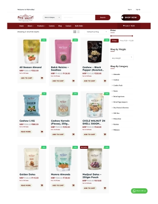 Buy Dried Fruit and Nuts Online | Fresh & Premium Packs