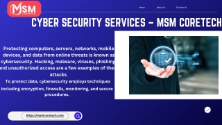 Cyber Security Services –