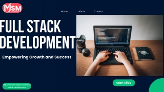 full stack & Development