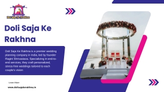 Professional Wedding Planners in Goa for Beach & Luxury Weddings