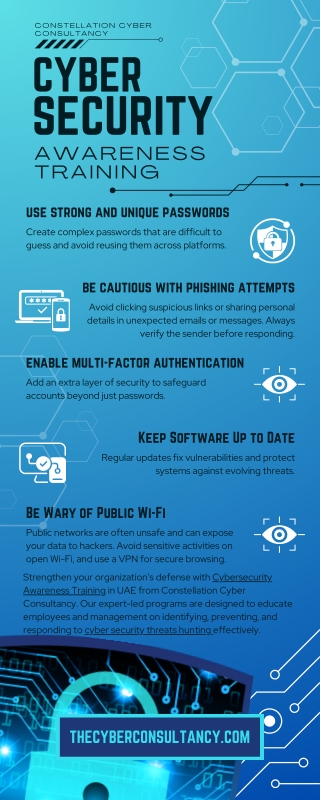 Cyber Security Awareness Training & Threat Hunting | Constellation Cyber Consult