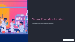 Top Pharmaceutical Company in Bangalore  Innovative Drug Delivery for Cancer Care