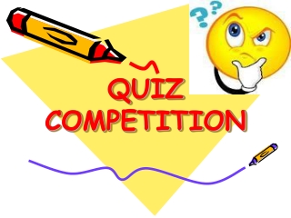 QUIZ COMPETITION