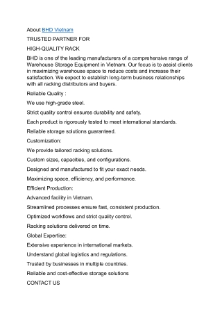 About BHD Vietnam