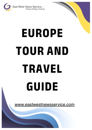 Get Europe Tour and Travel Guide for First-Time Visitors