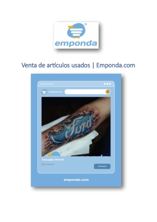 Venta de artículos usados ​​| Emponda.com