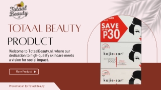 Totaal Beauty – Natural Skincare & Wellness Brand for Radiant Skin