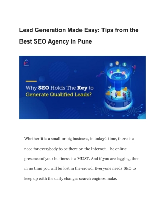 Best SEO Agency in Pune | Expert SEO Services Agency