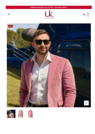 Billion Dollar Playground Pink Velvet Blazer