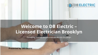 Licensed Electrician Brooklyn
