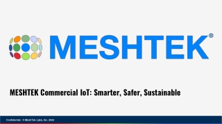 _MESHTEK Commercial IoT_ Smarter, Safer, Sustainable