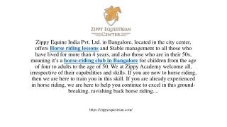 horseback riding classes near me