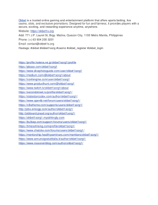 Bookmaker Okbet