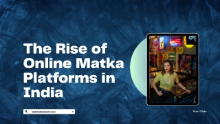 The Rise of Online Matka Platforms in India