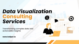 Interactive Dashboards Powered by Data Visualization Consulting Services