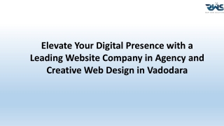 Elevate Your Digital Presence with a Leading Website Company in Agency
