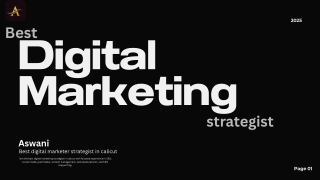 Freelance digital marketing strategist