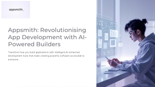 Appsmith Revolutionising App Development with AI-Powered Builders