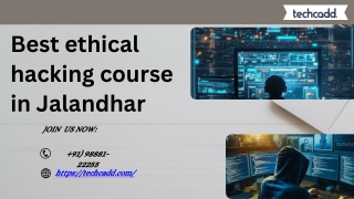 Best ethical hacking course in Jalandhar
