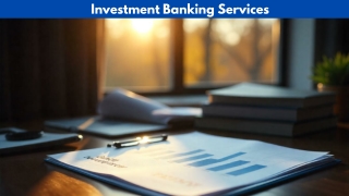 Investment Banking Services in India