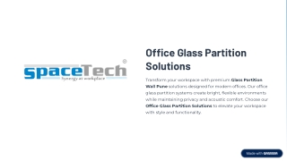 Modern Office Designs with Glass Partition Wall Pune