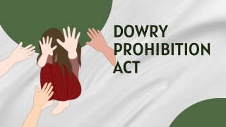 Dowry Prohibition Act