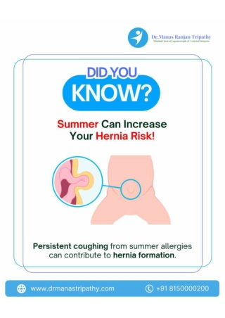 Summer Can Increase Your Hernia Risk_Dr Manas _ Best Proctologist in HSR Layout