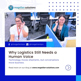 Why Logistics Still Needs a Human Voice