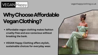Affordable Vegan Clothing Brands for Ethical and Sustainable Fashion