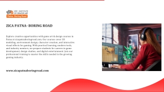 Game Art & Design courses in Patna
