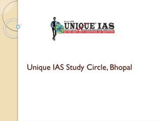 UPSC Online Coaching – Unique IAS Study Circle