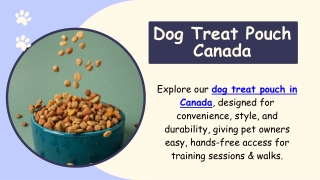Dog Treat Pouch Canada