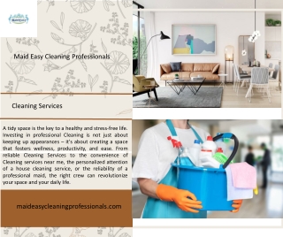 Cleaning Services