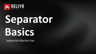 Separator – Working, Features & Applications
