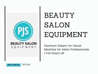Premium Steam For Facial Machine for Salon Professionals | PJS Direct UK