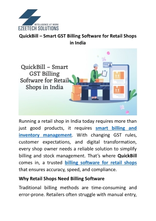 Inventory and Billing Software – Two-in-One Solution