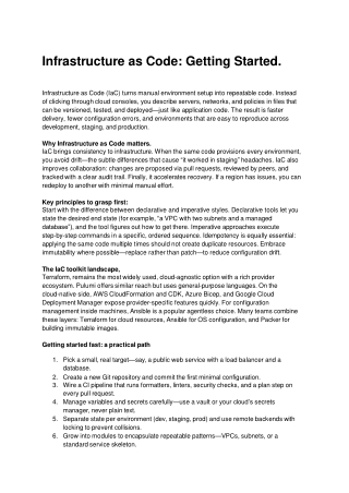 Infrastructure as Code_ Getting Started