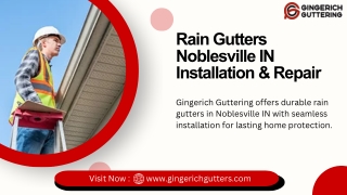 Rain Gutters Noblesville In