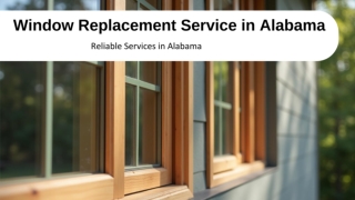 Choosing a Window Replacement Service in Alabama