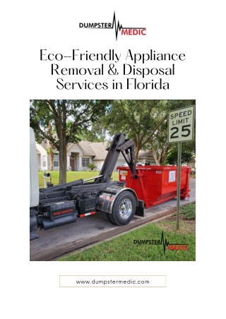 Appliance Removal Services in Orlando – Safe & Hassle-Free Solutions