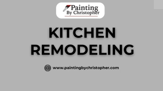 Expert Kitchen Remodeling Services - Painting by Christopher
