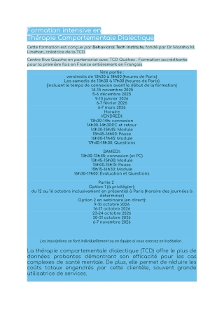 Régulation émotionnelle | DBT France - Centre Rive Gauche