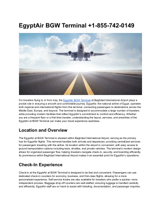 EgyptAir BGW Terminal  1-855-742-0149 (1)