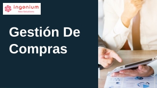 Gestión de Compras  Soluciones Eficientes para tu Empresa  Ingenium NS
