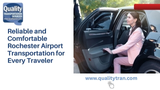 Reliable and Comfortable Rochester Airport Transportation for Every Traveler